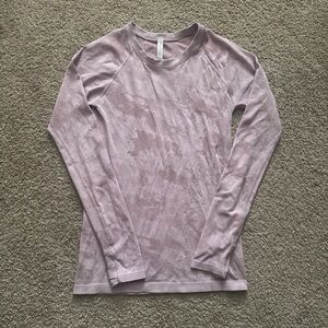 Pink Athleta long sleeve